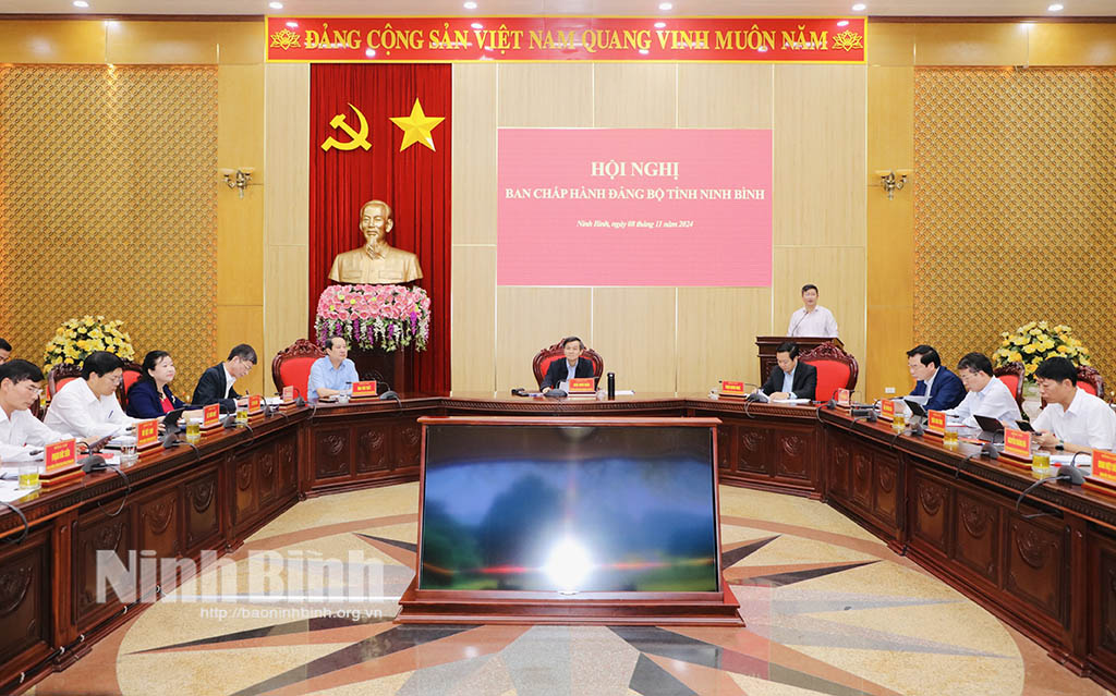 Hội nghị Ban Chấp hành Đảng bộ tỉnh